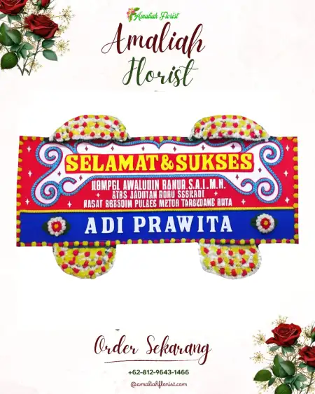 Papan Bunga Ucapan Selamat Mranti