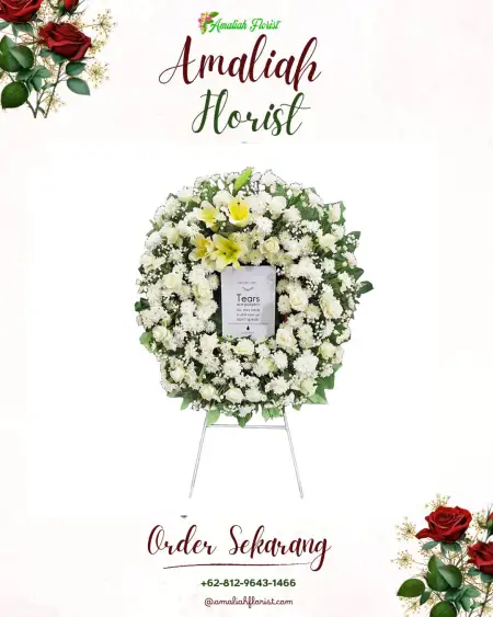 Krans Bunga Duka Mranti